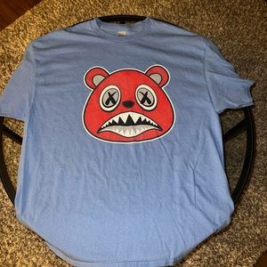 Men’s Graphic Bear Blue XL Short Sleeve T-Shirt